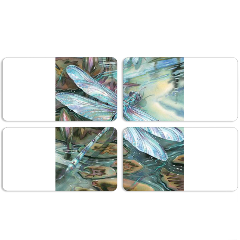 Магнитные фотопазлы 90 на 50 набор 4 штуки 