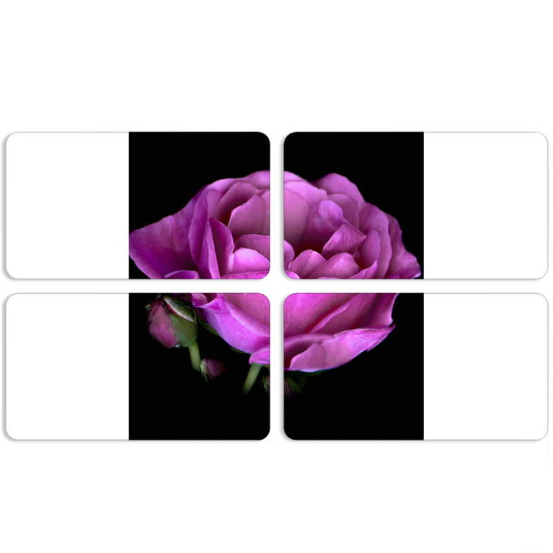 Магнитные фотопазлы 90 на 50 набор 4 штуки 