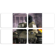 Магнитные фотопазлы 90 на 50 набор 4 штуки 