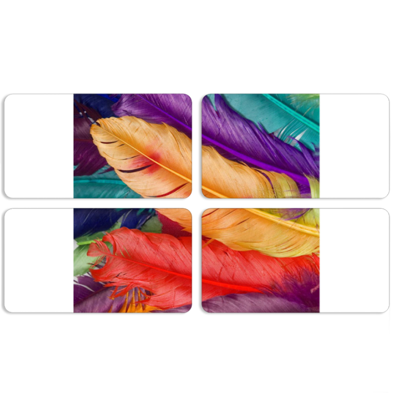 Магнитные фотопазлы 90 на 50 набор 4 штуки Colour Joy