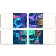 Магнитные фотопазлы 90 на 50 набор 4 штуки 