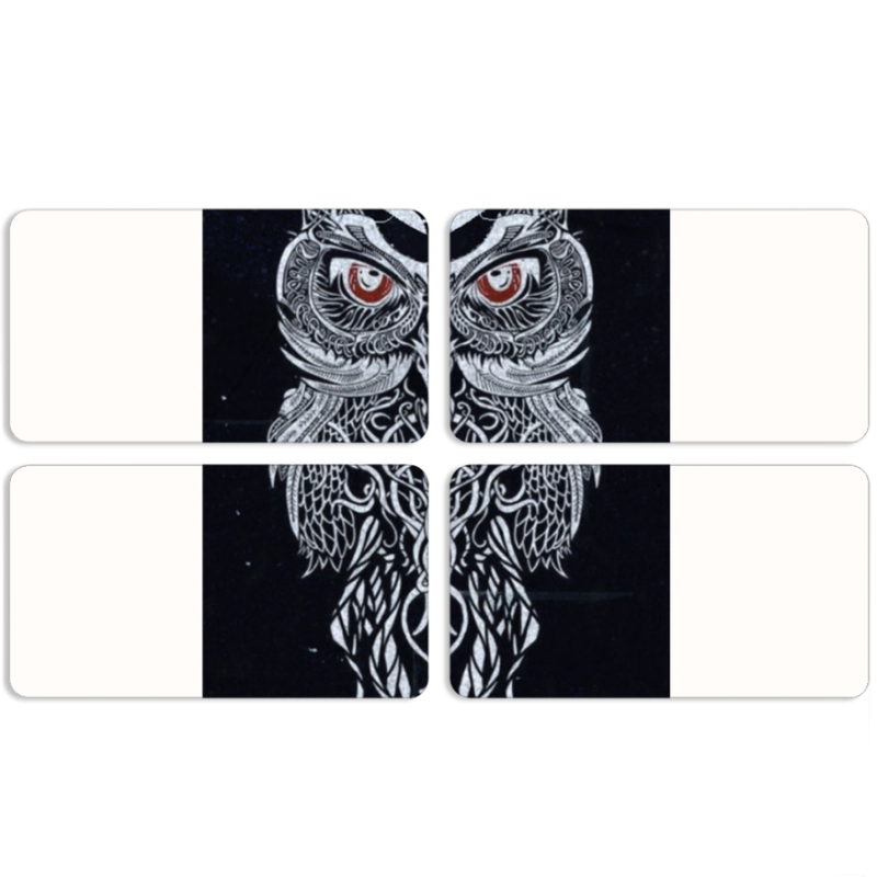 Магнитные фотопазлы 90 на 50 набор 4 штуки 