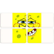 Магнитные фотопазлы 90 на 50 набор 4 штуки 