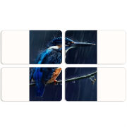 Магнитные фотопазлы 90 на 50 набор 4 штуки 