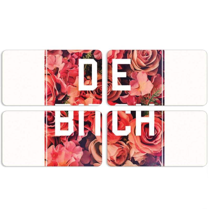 Магнитные фотопазлы 90 на 50 набор 4 штуки 