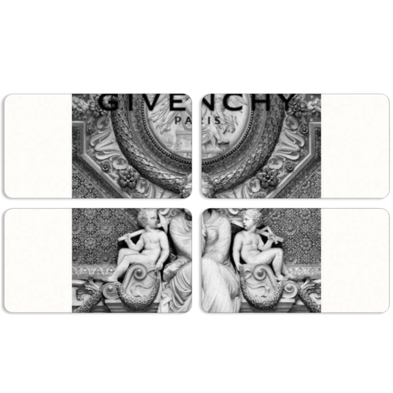 Магнитные фотопазлы 90 на 50 набор 4 штуки 