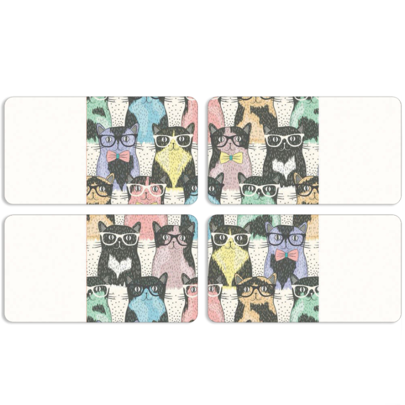 Магнитные фотопазлы 90 на 50 набор 4 штуки 