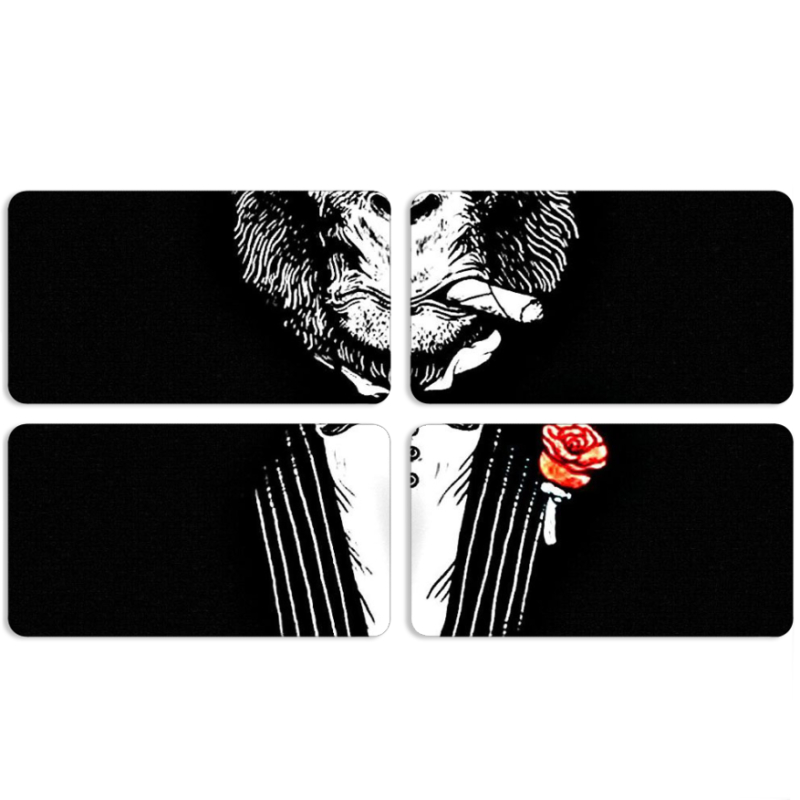 Магнитные фотопазлы 90 на 50 набор 4 штуки Monkey Don