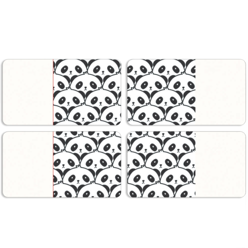 Магнитные фотопазлы 90 на 50 набор 4 штуки 