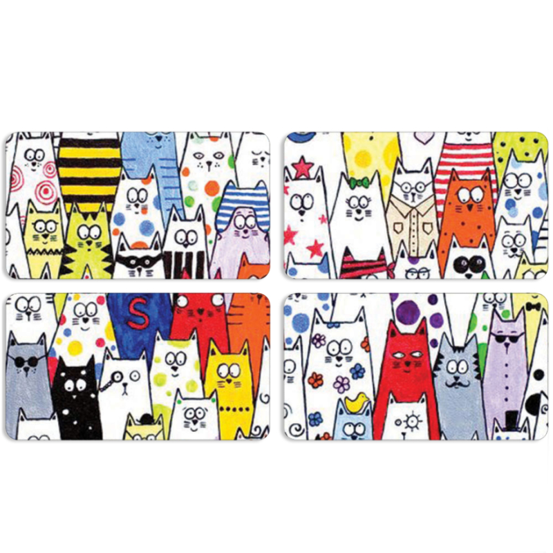 Магнитные фотопазлы 90 на 50 набор 4 штуки 