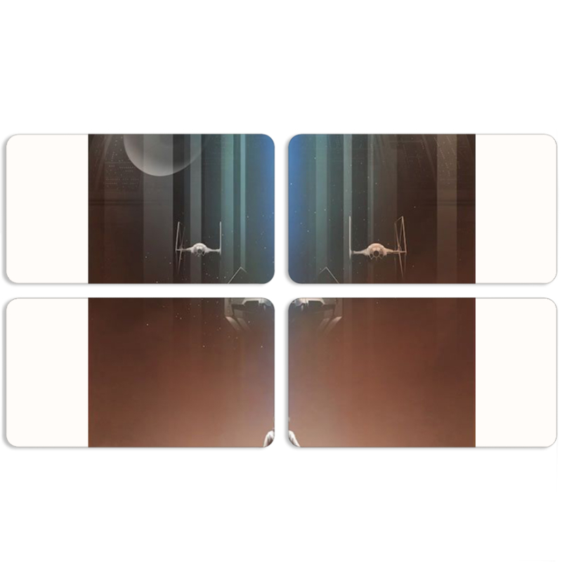 Магнитные фотопазлы 90 на 50 набор 4 штуки 