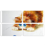 Магнитные фотопазлы 90 на 50 набор 4 штуки 