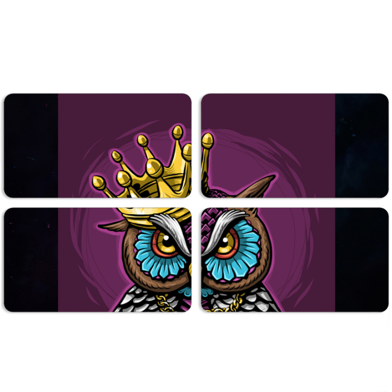 Магнитные фотопазлы 90 на 50 набор 4 штуки 