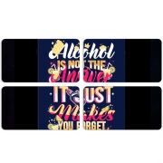 Магнитные фотопазлы 90 на 50 набор 4 штуки 