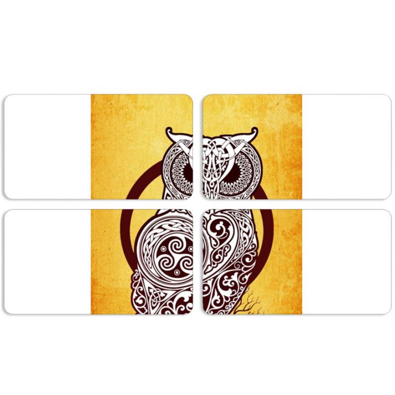 Магнитные фотопазлы 90 на 50 набор 4 штуки 