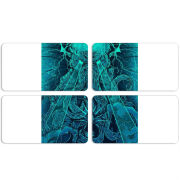 Магнитные фотопазлы 90 на 50 набор 4 штуки 