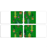 Магнитные фотопазлы 90 на 50 набор 4 штуки 