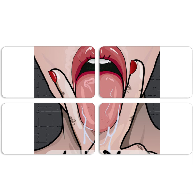 Магнитные фотопазлы 90 на 50 набор 4 штуки 