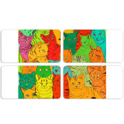 Магнитные фотопазлы 90 на 50 набор 4 штуки 