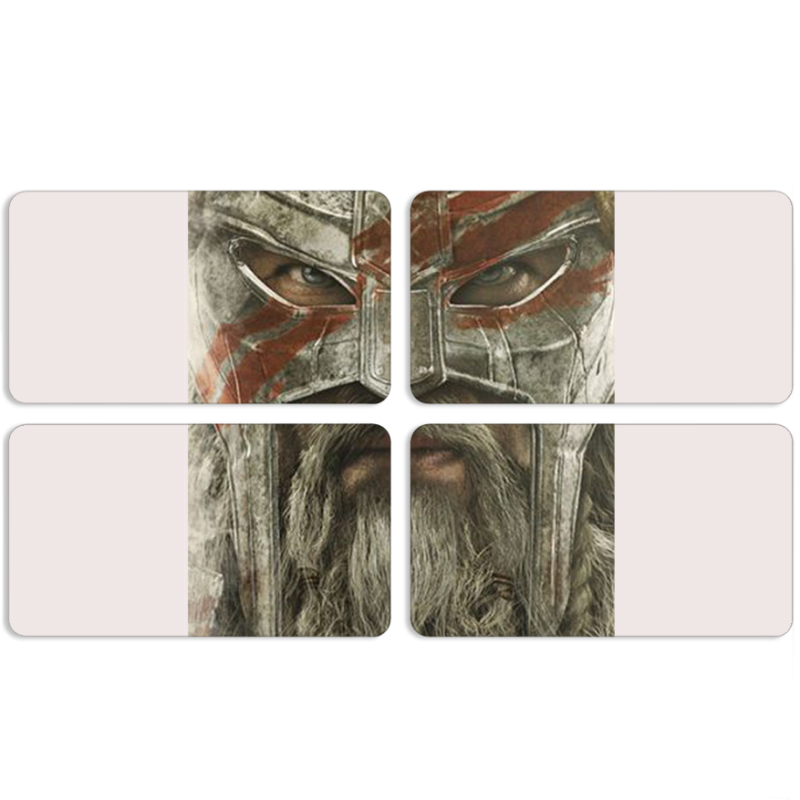 Магнитные фотопазлы 90 на 50 набор 4 штуки 