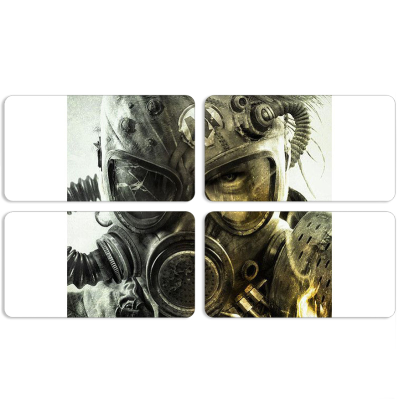 Магнитные фотопазлы 90 на 50 набор 4 штуки 