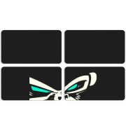 Магнитные фотопазлы 90 на 50 набор 4 штуки 