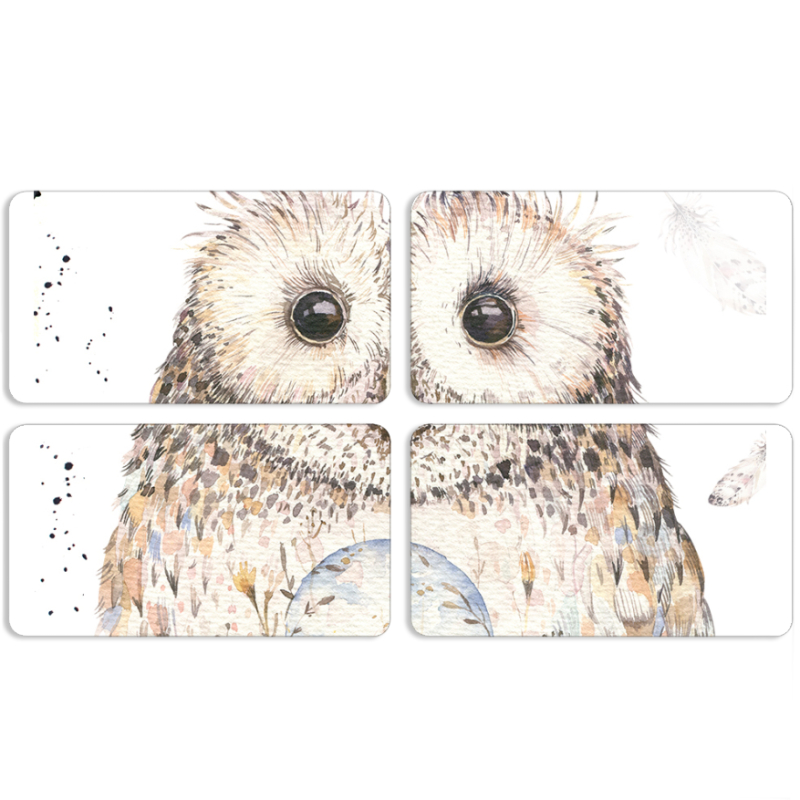 Магнитные фотопазлы 90 на 50 набор 4 штуки 