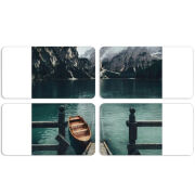 Магнитные фотопазлы 90 на 50 набор 4 штуки 