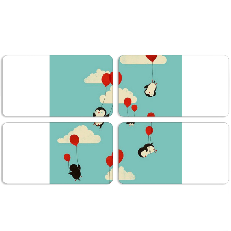 Магнитные фотопазлы 90 на 50 набор 4 штуки 