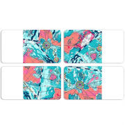 Магнитные фотопазлы 90 на 50 набор 4 штуки 