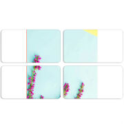 Магнитные фотопазлы 90 на 50 набор 4 штуки 