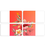 Магнитные фотопазлы 90 на 50 набор 4 штуки 