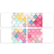 Магнитные фотопазлы 90 на 50 набор 4 штуки 