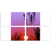 Магнитные фотопазлы 90 на 50 набор 4 штуки 