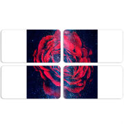 Магнитные фотопазлы 90 на 50 набор 4 штуки 