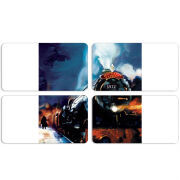 Магнитные фотопазлы 90 на 50 набор 4 штуки 