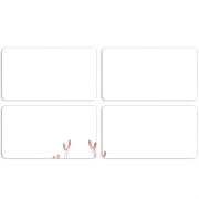 Магнитные фотопазлы 90 на 50 набор 4 штуки 