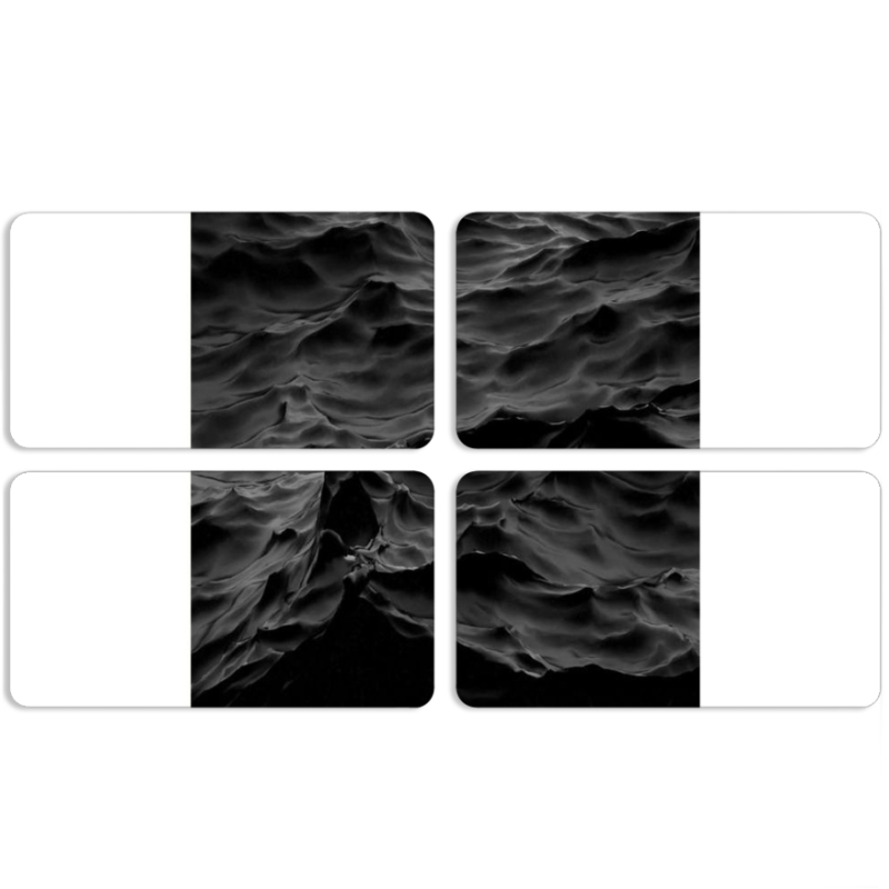 Магнитные фотопазлы 90 на 50 набор 4 штуки 