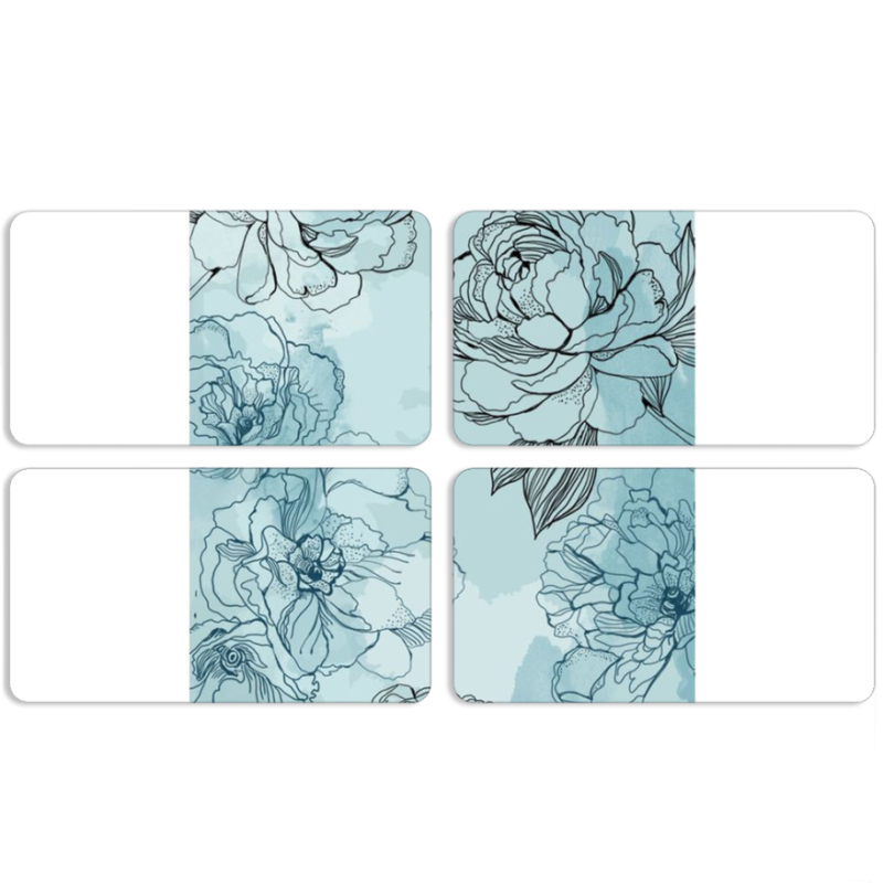 Магнитные фотопазлы 90 на 50 набор 4 штуки 