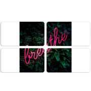 Магнитные фотопазлы 90 на 50 набор 4 штуки 