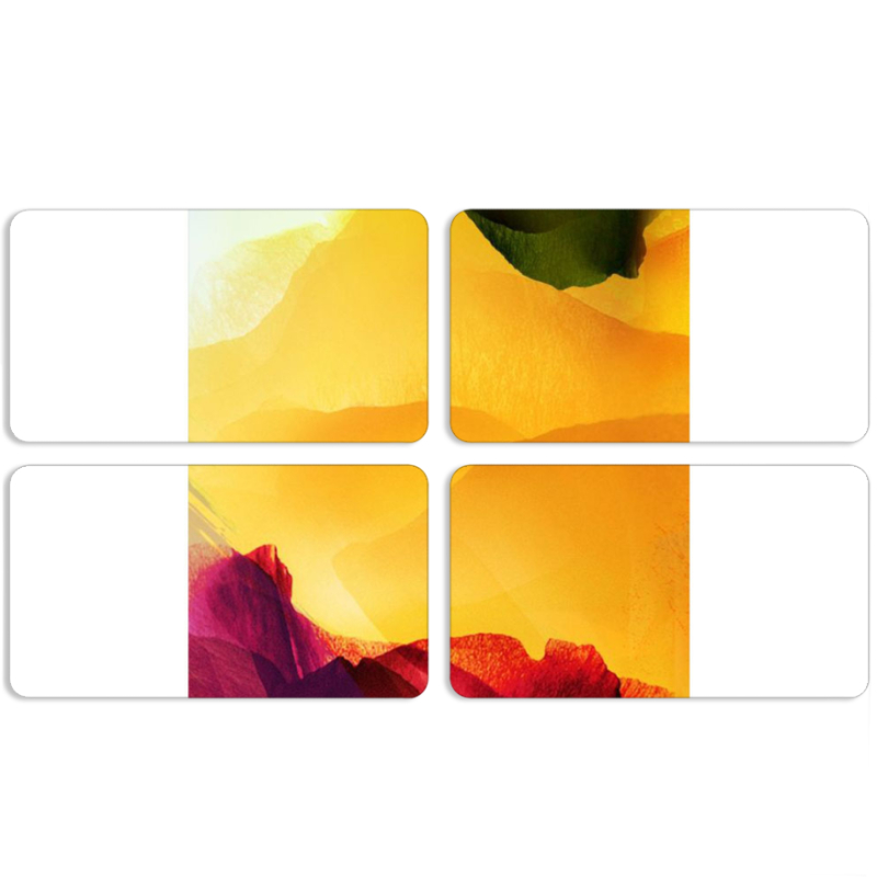 Магнитные фотопазлы 90 на 50 набор 4 штуки 