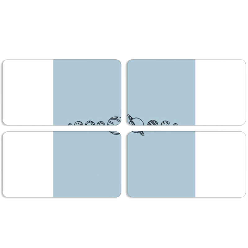 Магнитные фотопазлы 90 на 50 набор 4 штуки 