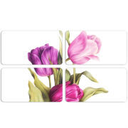 Магнитные фотопазлы 90 на 50 набор 4 штуки 