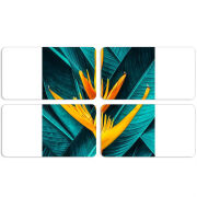 Магнитные фотопазлы 90 на 50 набор 4 штуки 