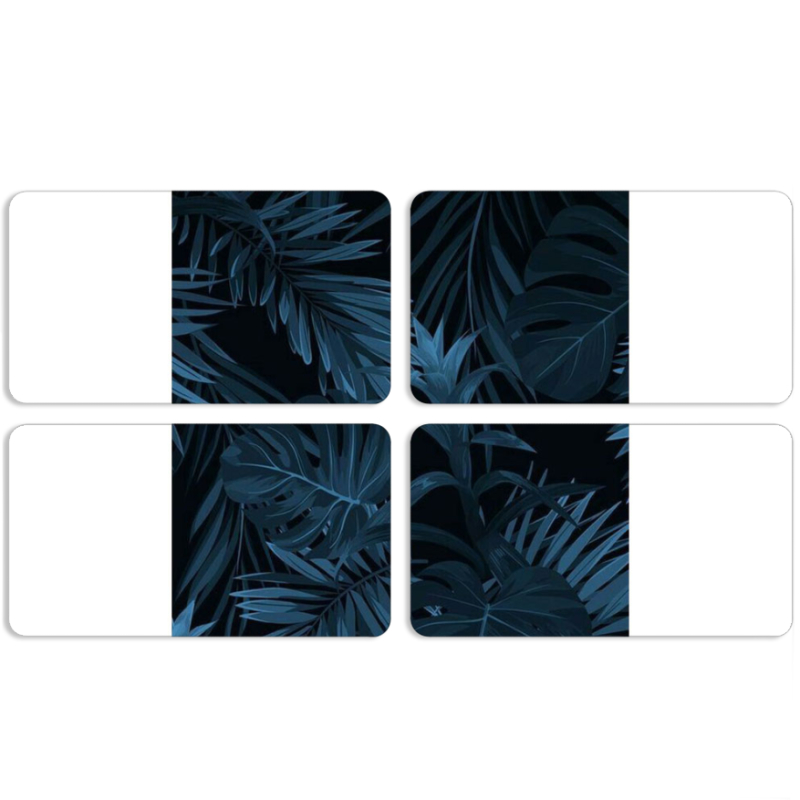 Магнитные фотопазлы 90 на 50 набор 4 штуки 