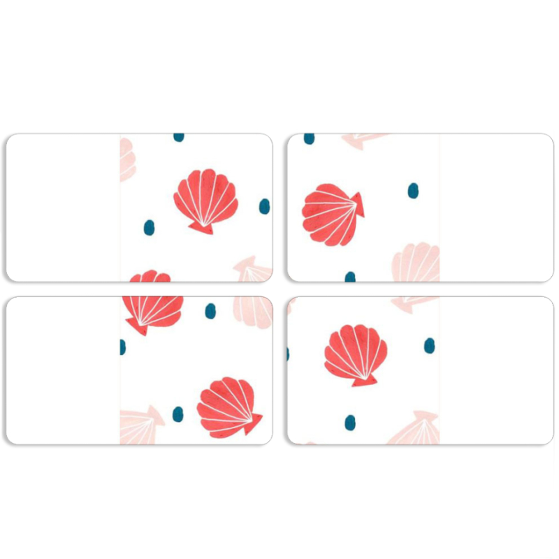 Магнитные фотопазлы 90 на 50 набор 4 штуки 