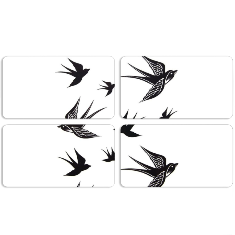 Магнитные фотопазлы 90 на 50 набор 4 штуки 