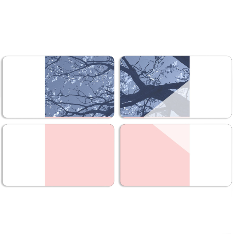 Магнитные фотопазлы 90 на 50 набор 4 штуки 