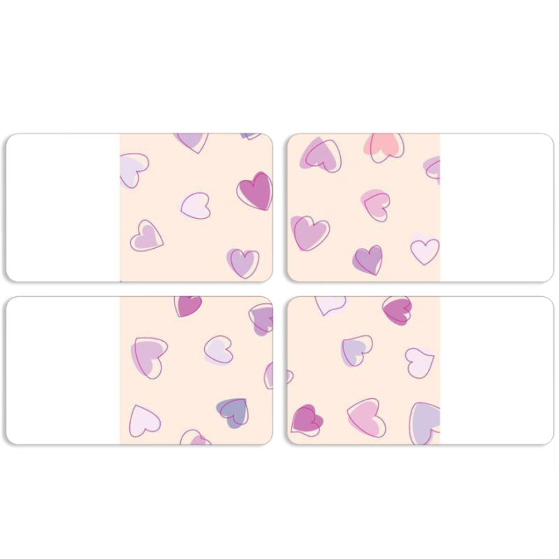 Магнитные фотопазлы 90 на 50 набор 4 штуки 