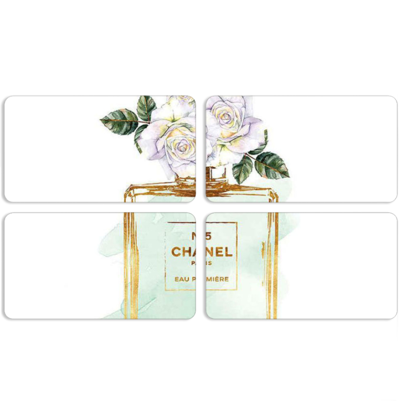 Магнитные фотопазлы 90 на 50 набор 4 штуки 